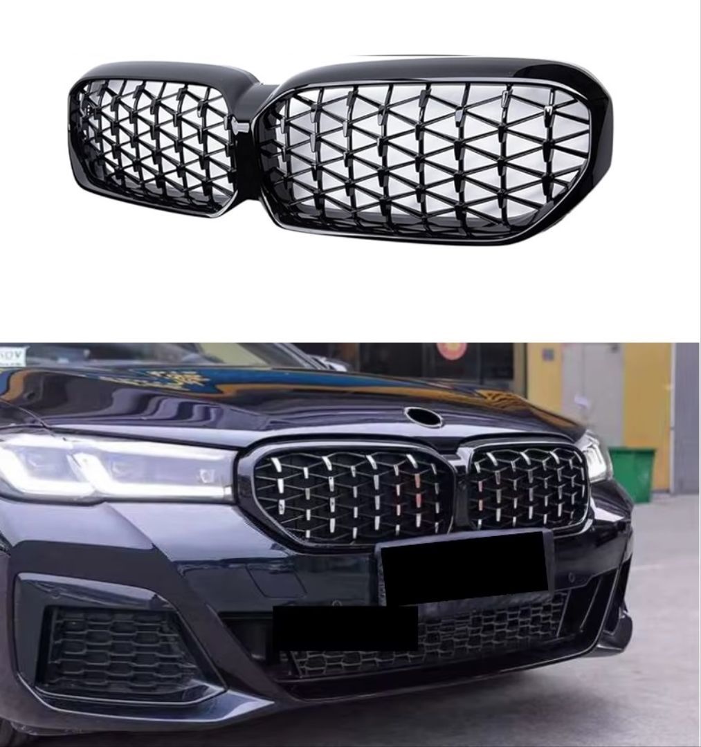 Bmw 5 Serisi G30 2020+ Uyumlu Makyajlı Kasa Dıamond Panjur / Böbrek