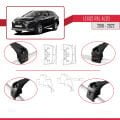 Lexus RX 4 L (AL20) 2018-2022 Arası ile Uyumlu ACE-2 Ara Atkı Tavan Barı Siyah 2 Adet