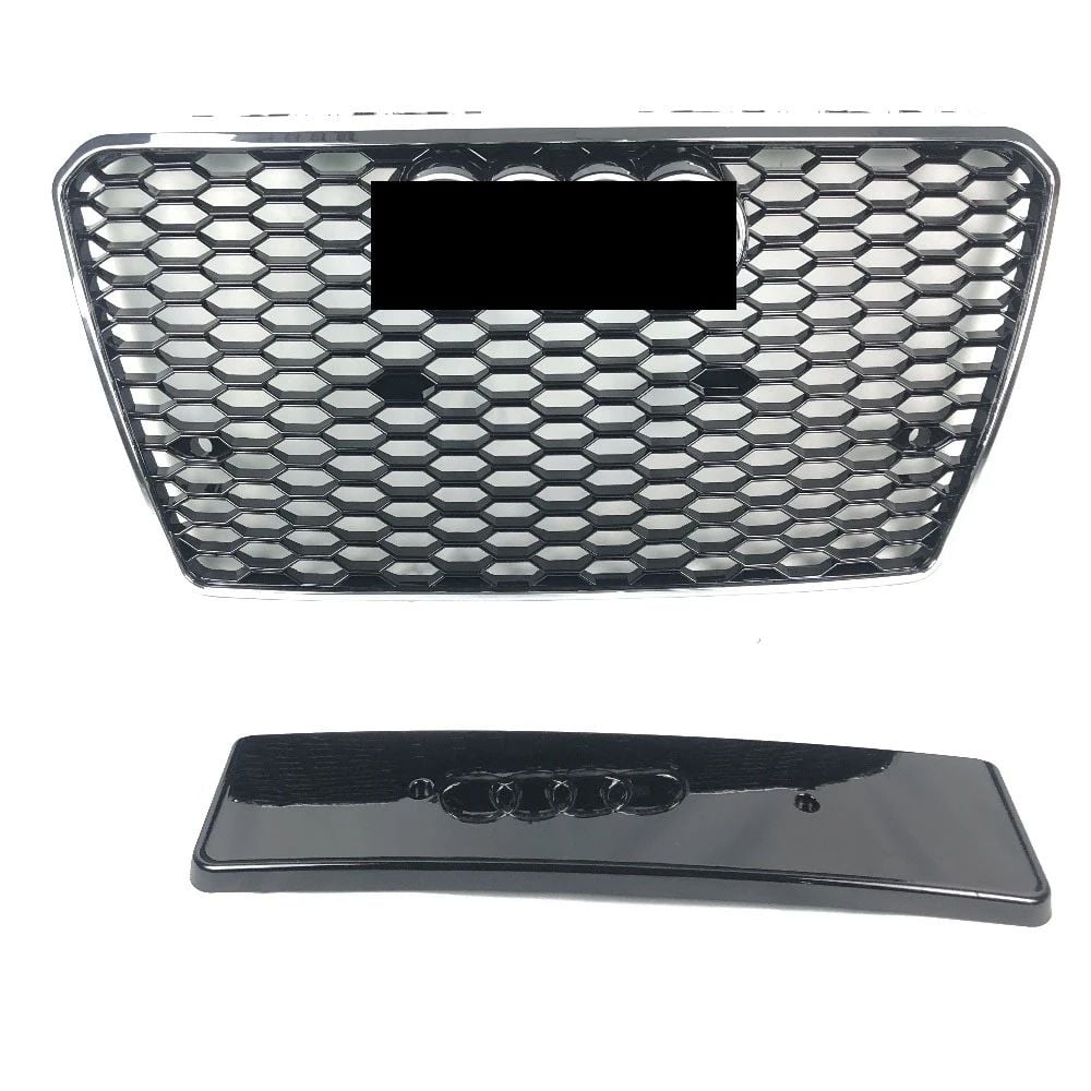 Audi A7 Panjur RS7 Krom/Siyah 2010-2014 Arası Uyumlu