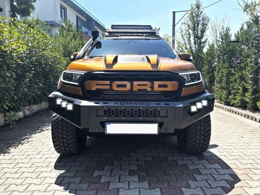 Ford Ranger 2015-2021 Off Road Çelik Ön Tampon Koruma AQM4WD