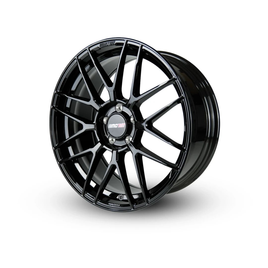 Motec MCR3-Hyper Mesh Gloss Black 8.5x19 5x112 ET45 Ø66.5 Takım Jant (4 Adet)
