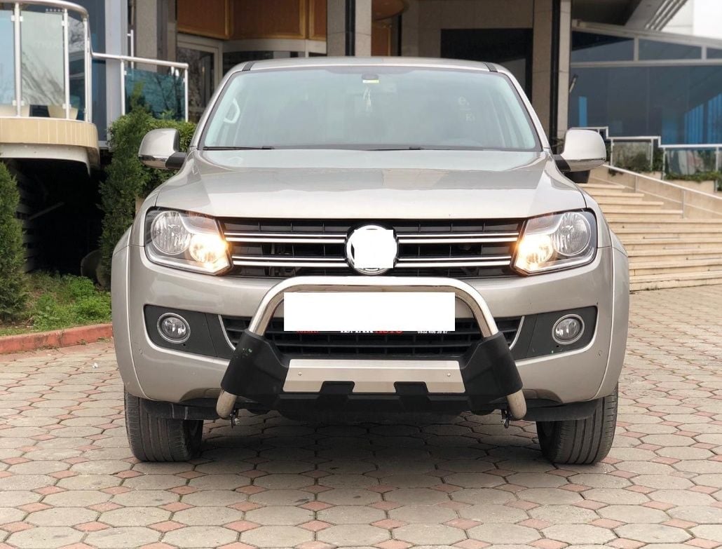 Isuzu D-Max 2006+ Off Road Krom Poliüretan Ön Koruma Ön Tampon Koruma Demiri Amazonplus AQM4WD