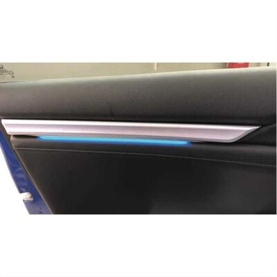 Honda Civic Fc5 2016-2020 Kapı İç Çıta Ambians 2 Parça Mavi