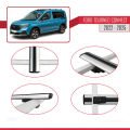 Ford Transit/Tourneo Connect 3 2022 ve Sonrası ile Uyumlu BASIC Model Ara Atkı Tavan Barı Gri 2 Adet