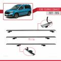 Ford Transit/Tourneo Connect 3 2022 ve Sonrası ile Uyumlu BASIC Model Ara Atkı Tavan Barı Gri 2 Adet