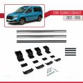 Ford Transit/Tourneo Connect 3 2022 ve Sonrası ile Uyumlu BASIC Model Ara Atkı Tavan Barı Gri 2 Adet
