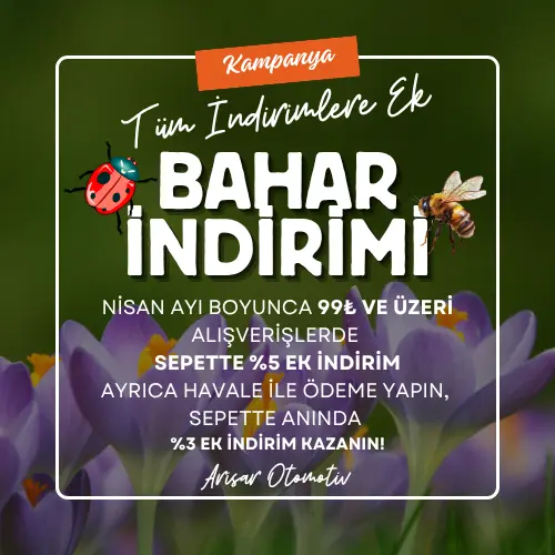 Bahar İndirimi