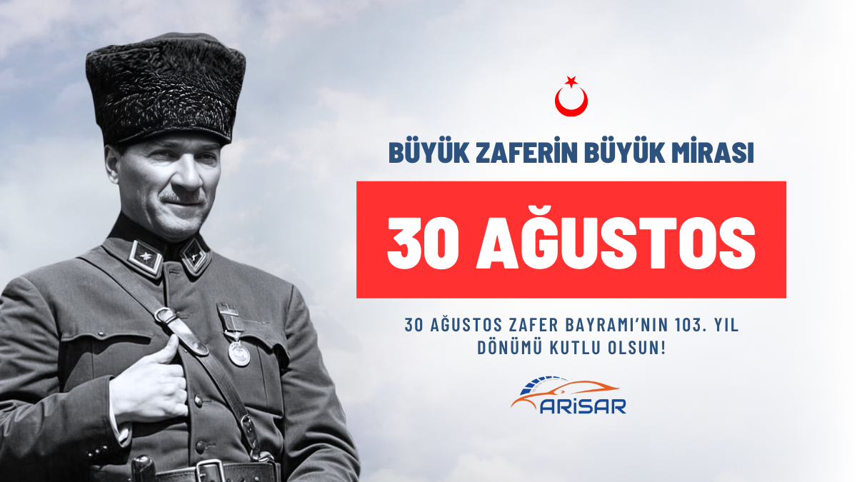 30 Ağustos Zafer Bayramı Kutlama Görseli