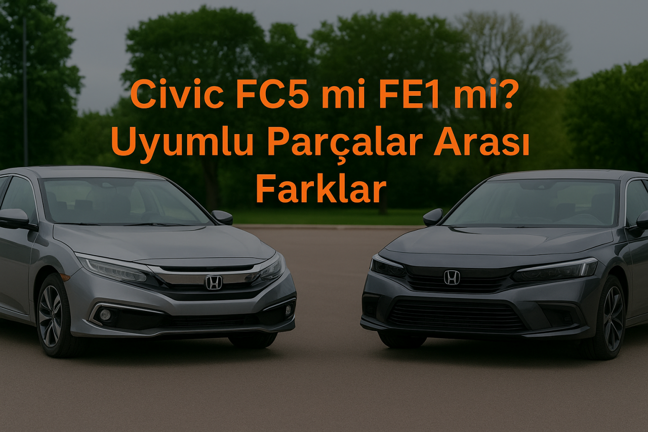Civic FC5 mi FE1 mi? Uyumlu Parçalar Arasındaki Farklar