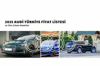 2025 Audi Türkiye Fiyat Listesi ve Öne Çıkan Modeller