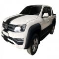 Volkswagen Amarok Uyumlu Yedek Parça 2017+ (V6) Çıkıntılı Civatalı Çamurluk Kaplama Dodik