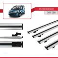 Citroen Berlingo 2 (B9) 2008-2018 Arası ile Uyumlu BASIC Model Ara Atkı Tavan Barı Gri 4 Adet