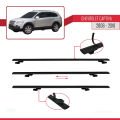 Chevrolet Captiva 2006-2010 Arası ile Uyumlu BASIC Model Ara Atkı Tavan Barı Siyah 2 Adet