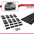 Fiat Talento 2016-2021 Arası ile Uyumlu FLY Model Ara Atkı Tavan Barı Siyah 4 Adet