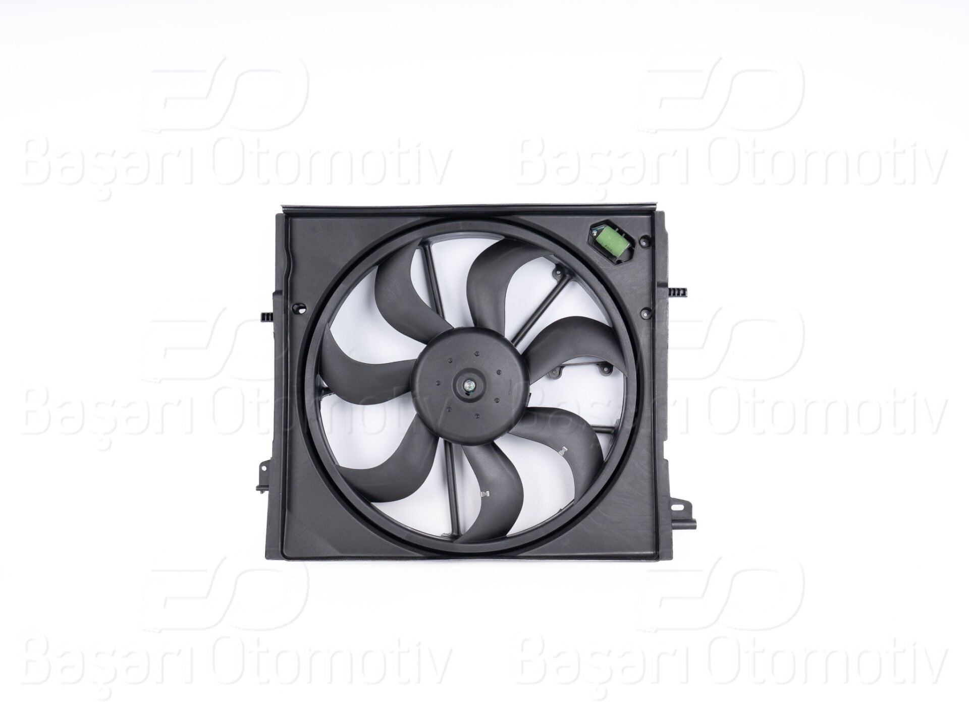 Renault Kadjar 2015 Sonrası Fan Motoru Davlumbazlı (475mm + 7 Kanat + 2 Fiş + 252W) - Nissan Qashqai 1.5 DCI 2013