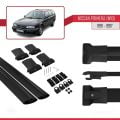 Nissan Primera (W10) Traveller 1991-1997 Arası ile Uyumlu FLY Model Ara Atkı Tavan Barı Siyah 2 Adet