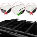 Mitsubishi Outlander 2003-2006 Arası ile Uyumlu BASIC Model Ara Atkı Tavan Barı Siyah 3 Adet