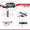 Chevrolet Captiva 2006-2010 Arası ile Uyumlu BASIC Model Ara Atkı Tavan Barı Gri 2 Adet