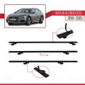 A6 (C8) Allroad 2019 ve Sonrası ile Uyumlu BASIC Model Ara Atkı Tavan Barı Siyah 3 Adet
