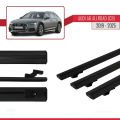 A6 (C8) Allroad 2019 ve Sonrası ile Uyumlu BASIC Model Ara Atkı Tavan Barı Siyah 3 Adet