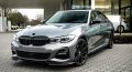 Bmw 3 Serisi G20 (2019-2021) Arası Uyumlu Ön Lip M Sport - Piano Black