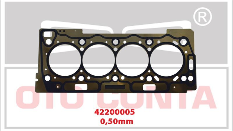 Peugeot 1007 206 207 301 306 307 Partner Berlingo Silindir Kapak Contası 78.50mm 0.50mm TU5JP4 1.6 16V
