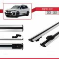 BMW X7 (G07) 2020 ve Sonrası ile Uyumlu BASIC Model Ara Atkı Tavan Barı Gri 2 Adet
