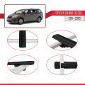 Toyota Sienna 3 (XL30) 2011-2020 Arası ile Uyumlu BASIC Model Ara Atkı Tavan Barı Siyah 2 Adet