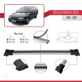 Nissan Primastar 2001-2014 Arası ile Uyumlu FLY Model Ara Atkı Tavan Barı Gri 2 Adet
