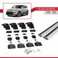 Kia Soul 3 (SK3) 2020 ve Sonrası ile Uyumlu ACE-2 Ara Atkı Tavan Barı Gri 2 Adet
