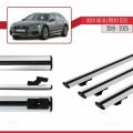 A6 (C8) Allroad 2019 ve Sonrası ile Uyumlu BASIC Model Ara Atkı Tavan Barı Gri 3 Adet