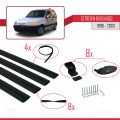 Citroen Berlingo (M49) 1996-2003 Arası ile Uyumlu BASIC Model Ara Atkı Tavan Barı Siyah 4 Adet