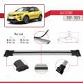 Kia Stonic 2017 ve Sonrası ile Uyumlu FLY Model Ara Atkı Tavan Barı Gri 3 Adet