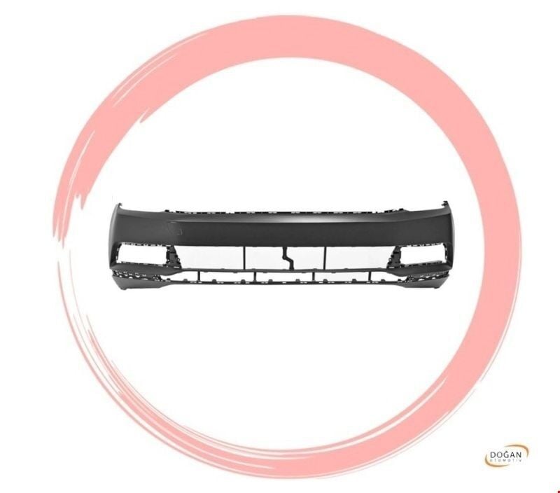 Volkswagen Passat 2015-2020 Arası Uyumlu Ön Tampon (Comfortline - Park Sensörsüz)
