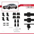 Mazda 6 III (GJ) 2013-2017 Arası ile Uyumlu ACE-4 Ara Atkı Tavan Barı Siyah 2 Adet