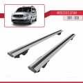 Mercedes Citan (W415) 2012-2021 Arası ile Uyumlu HOOK Model Ara Atkı Tavan Barı Gri 2 Adet