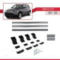 BMW X5 (E70) 2007-2013 Arası ile Uyumlu BASIC Model Ara Atkı Tavan Barı Gri 2 Adet
