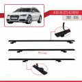 A6 (C7) Allroad 2012-2015 Arası ile Uyumlu BASIC Model Ara Atkı Tavan Barı Siyah 3 Adet