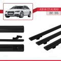 A6 (C7) Allroad 2012-2015 Arası ile Uyumlu BASIC Model Ara Atkı Tavan Barı Siyah 3 Adet