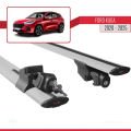Ford Kuga 3 (CX482) 2020 ve Sonrası ile Uyumlu HOOK Model Ara Atkı Tavan Barı Gri 2 Adet