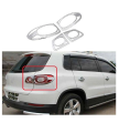 Volkswagen Tiguan 2008-2011 Uyumlu Yedek Parça Arka Stop Çerçevesi / ABS Krom