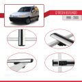 Citroen Berlingo (M49) 1996-2003 Arası ile Uyumlu BASIC Model Ara Atkı Tavan Barı Gri 4 Adet