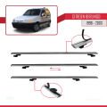 Citroen Berlingo (M49) 1996-2003 Arası ile Uyumlu BASIC Model Ara Atkı Tavan Barı Gri 4 Adet