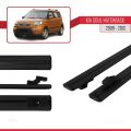 Kia Soul (AM) HB 2009-2013 Arası ile Uyumlu BASIC Model Ara Atkı Tavan Barı Siyah 2 Adet