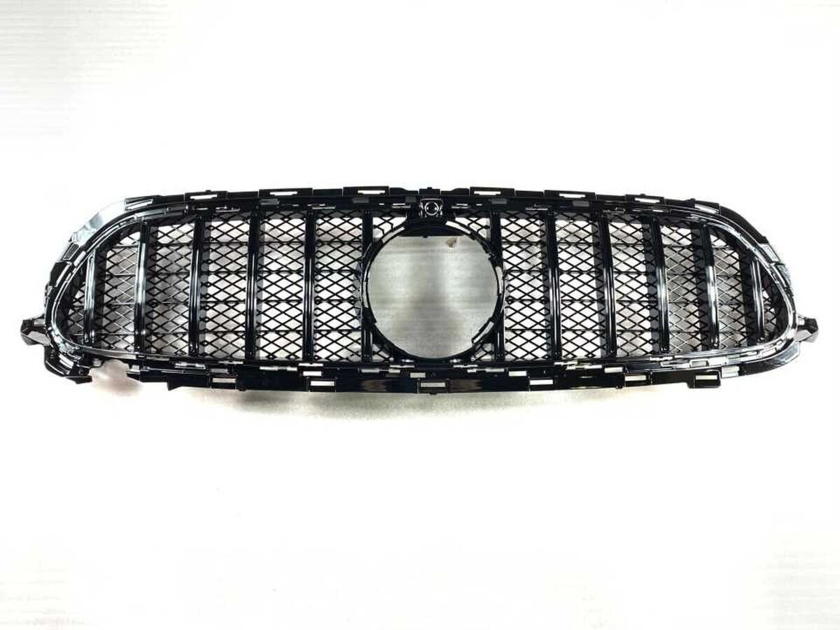 Mercedes W213 2020+ E Serisi Uyumlu Yedek Parça GTR Panjur Siyah Telli Versiyon Mesh Style
