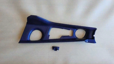 Toyota C-HR 2016-2019 Uyumlu Yedek Parça Vites Konsol Kaplama - Mavi