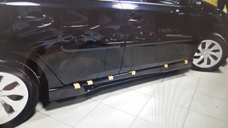 Toyota Auris 2010-2012 Uyumlu Yedek Parça Makyajlı Marşpiyel Boyasız