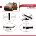 Kia Soul (AM) HB 2009-2013 Arası ile Uyumlu BASIC Model Ara Atkı Tavan Barı Gri 2 Adet