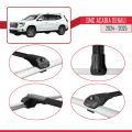 GMC Acadia Denali 2024-2025 Arası ile Uyumlu ACE-1 Ara Atkı Tavan Barı Siyah 2 Adet