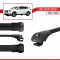 GMC Acadia Denali 2024-2025 Arası ile Uyumlu ACE-1 Ara Atkı Tavan Barı Siyah 2 Adet